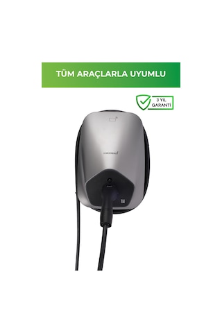 Gobo Energy Bc31b Personal Elektrikli Araç Şarj İstasyonu / Type2 Kablolu / Max. 32a - 22kw