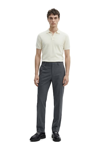 Düz Kumaş Slim Fit Klasik Erkek Pantolon Rafael Füme