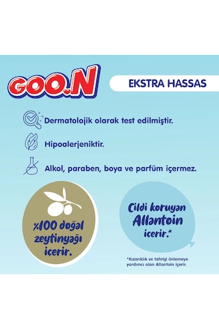Goon Sensitive Hassas Ciltler Için Islak Havlu Mendil 6 X 56'Lı