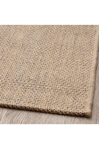 Vodskov, Jüt Halı, 170x240 Cm, Natürel-açık Gri