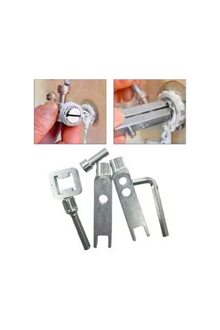 Pazly Yönlü Vida Suntek Profesyonel Kolay Kırık Çıkarma Aleti 7.5cmx1.6cmx1.3cm Bq 7.5 x 1.6 x 1.3 CM