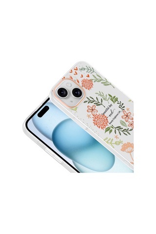 Apple iPhone Uyumlu 14 Kılıf Kamera Korumalı Desenli Zore Klip Kapak - Beautiful -