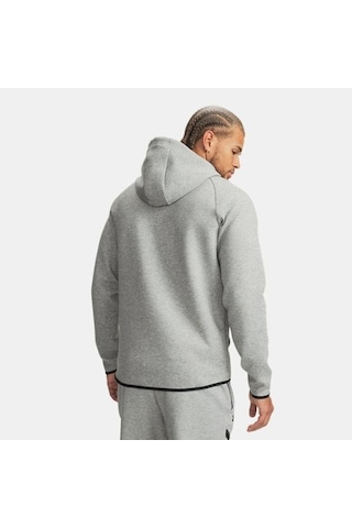 Under Armour Unstoppable Fleece Erkek Gri Kapüşonlu Ceket