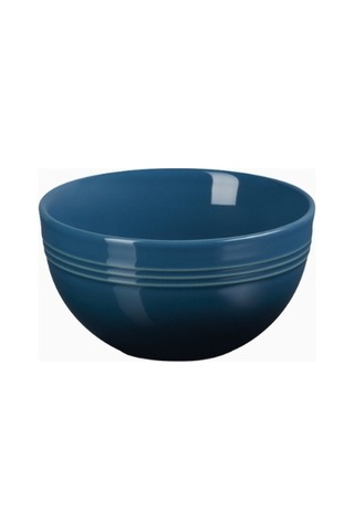 Le Creuset Coupe Snack Kasesi Modern Seramik Tasarım 12cm Koyu Turkuaz