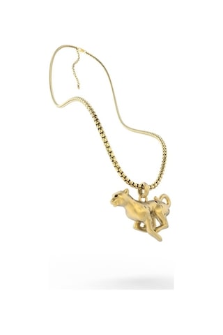 Metalmorphose Leopar Kolye Gri