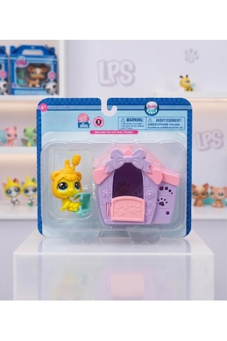 Pet Shop Minişler Bal Arısı Kostümlü Miniş Figür Ve Kulübe Oyun Seti Seri 3 Işıklı Paket Oyuncak