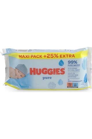 Huggies Pure Yenidoğan Hassas Islak Havlu 72 Yaprak