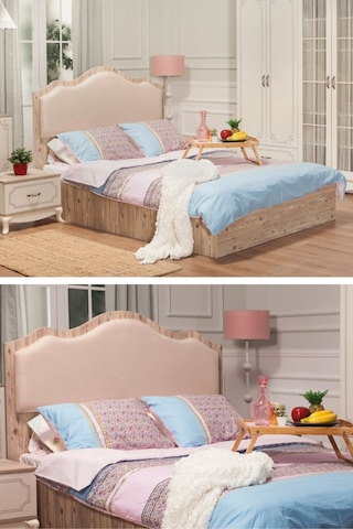 Grand Çift Kişilik Yatak Seti - Yatak / Baza / Başlık - 150x200