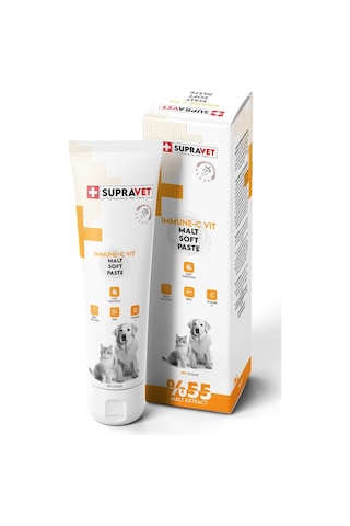 Supravet Immune C Kedi Ve Köpek Bağışıklık Güçlendirici Malt Paste 100 Gr