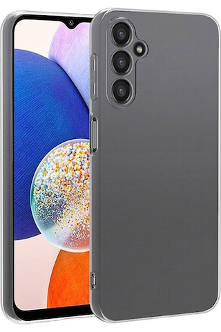 Galaxy Uyumlu A55 Kılıf Süper Silikon Kapak - Renksiz Renksiz Renksiz