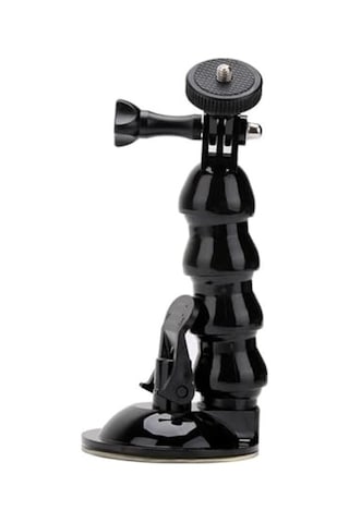 Ax-231t Vantuzlu Araç İçi Esnek Kamera Ve Telefon Tutucu Gopro, Insta360, Djı Osmo Action, Akıllı Telefonlar İl