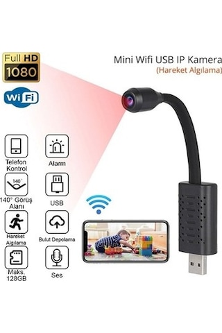 Powermaster Wifi Usb Mini Ip Kamera