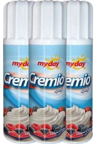 Myday Sprey Krem Şanti 250 Gr X 3 Doğal Aroma Ve Süt İçeren Hafif Lezzetli Tatlı Dokunuş Myday Sprey Krem Şanti 250 Gr X 3 Doğal Aroma Ve Süt İçeren Hafif Lezzetli Tatlı Dokunuş