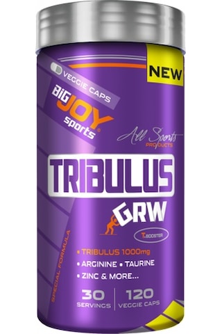 Bigjoy Tribulus Grw 120 Bitkisel Kapsül Arginine Taurine Zinc
