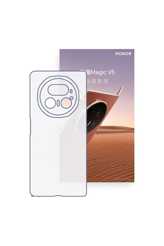 Schitec Honor Magic V5 Uyumlu Arka Yüzey Hidrojel Koruyucu Film 76085812