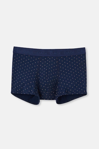 Dagi Erkek Açık Kahve Lacivert 3'lü Desenli Micro Modal Boxer- 4210al Lacivert - Kahverengi