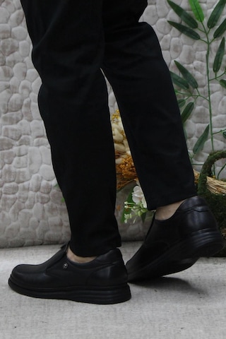Pierre Cardin 14602 Erkek Comfort Ayakkabı - Siyah Siyah