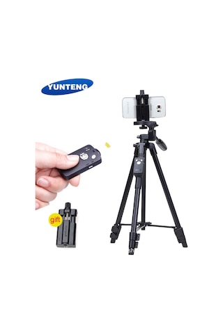 Yunteng VCT-5208 Bluetooth Kumandalı Tripod