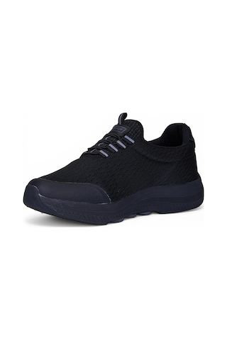 Tuğba Ortopedi 6193 Erkek Lastikli Rahat Sneaker Siyah