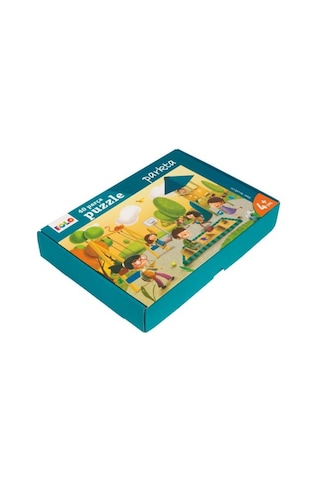 +4 Yaş Parkta Puzzle 40 Parça (Eolo Yayınları)