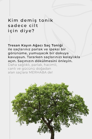 Kayın Ağacı Özlü Güçlendirici Ve Canlandırıcı Saç Toniği 125 Ml 18522125