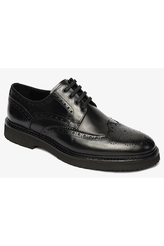 Greyder 64624 Mr Deri Oxford Klasik Erkek Ayakkabı Siyah