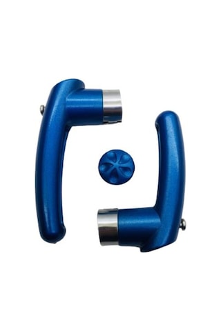 Çaydanlık Sapı Takımı Kulp Tutamak Seti Parlament Mavisi Yanmaz Mavi