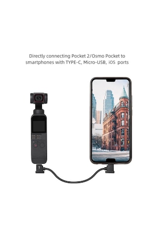 Didadodo Dji Mini 2/air 2/osmo Pocket 15cm Type-c İos Şarj Kablosu, Daha Hızlı Şarj