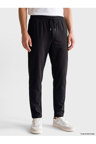 Lcw Vision Siyah Loose Fit Erkek Eşofman Altı