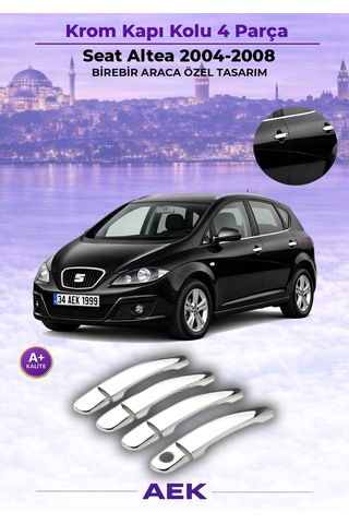 Seat Altea Kapı Kolu 2004-2008 Paslanmaz Çelik