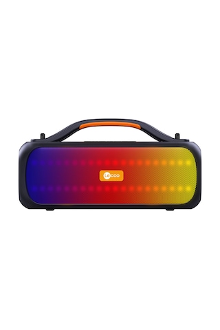 Lecoo DS155 30W Kablosuz Bluetooth 5.0 RGB IPX5 TWS Stereo Boombox Taşınabilir Hoparlör