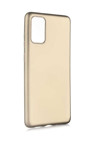 Noktaks - Samsung Galaxy Uyumlu S20 Plus - Kılıf Mat Renkli Esnek Premier Silikon Kapak - Siyah