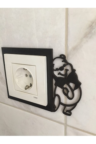 Pey Aksesuar Winidi Pooh Priz Çerçevesi Diğer
