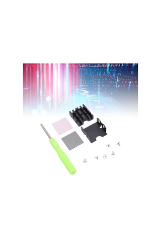 Kangvka M.2 2230 Ssd Soğutucu, Mg Alyuminyum Alaşımlı, İki Yönlü Tutucu, Termal Silikon Yastık, Pcıe Nvme/sata Uyumlu, 10-30 C Soğutma, Masaüstü/dizüstü Bilgisayarlar İçin