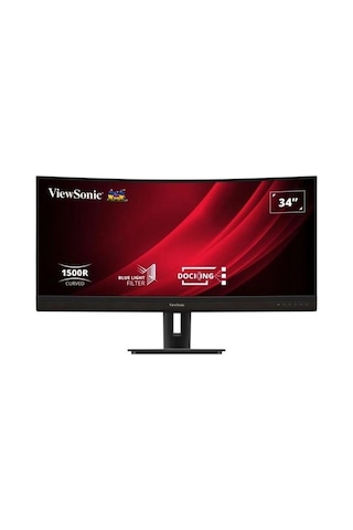 Vıewsonıc 34" Va Vg3456c 5ms 100hz Hdmı-dp Dock Kavıslı Monitör 3440x1440
