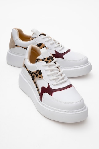 Luvishoes Luvi Shoes Aere Beyaz Desenli Kadın Spor Ayakkabı Beyaz