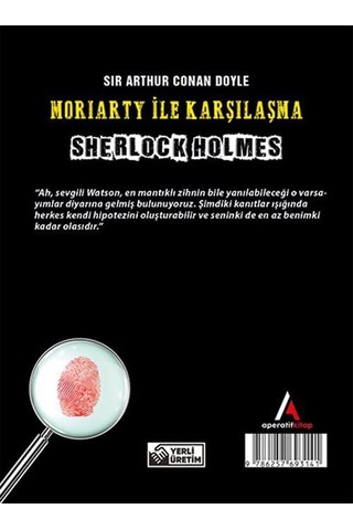 Moriarty ile Karşılaşma - Sherlock Holmes - Cep Boy Aperatif Tadı