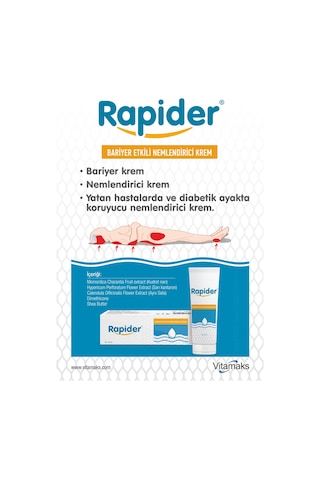 Rapider Nemlendiricili Bariyer Krem 66 ML