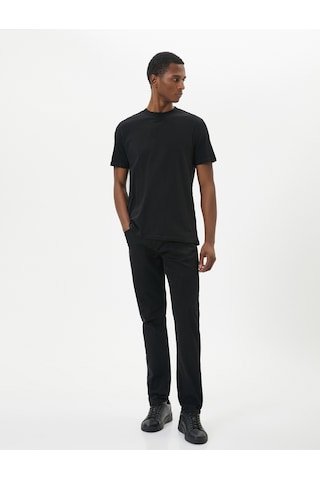 Koton Slim Fit Kot Pantolon - Brad Jean Siyah 4sam40188nd 4SAM40188ND999 Siyah