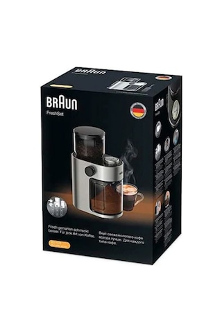 Braun Fresh Set KG7070 Kahve Öğütücü Inox