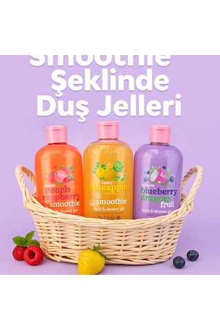Smoothie Duş Jeli 3 Lü Set 3 X 500 Ml Meyve Aromalı, Renkli & Ferahlatıcı Karışık Meyve