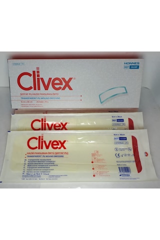 Şeffaf Hazır Pansuman Örtü 9cmx30cm 25 Adet C6130p