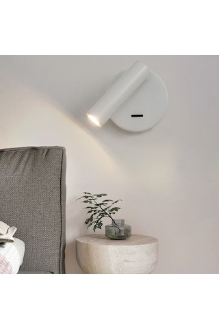 Dancemonkey Cbtx 3105 Yatak Odası Başucu 3w Sıcak Işık - Siyah, Yeni Tasarım Siyah