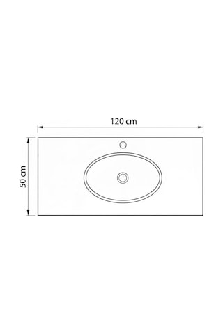 Badella - Troy 50 120 Cam Lavabo - M05101501 Antrasit