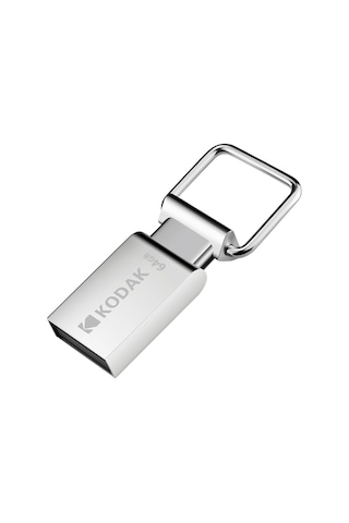 Springsun Kodak K112 Usb 2.0 Metal Usb Bellek 64gb - Su Geçirmez, Çarpıma Dayanıklı, Araç Uyumlu, Hızlı Veri Transferi, Gümüş Renk