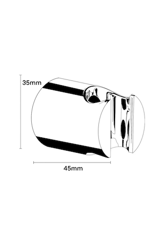 Voda Duş Başlığı Tutucu 229484393 Krom