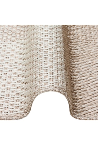 Mono 01 Beıge Kaymaz Tabanlı Kilim
