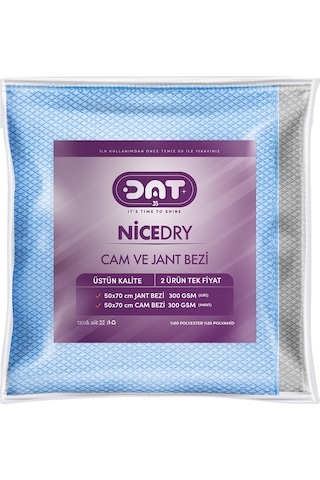 Nicedry Mikrofiber Araba Cam Ve Jant Bezi Araç Bakım Seti