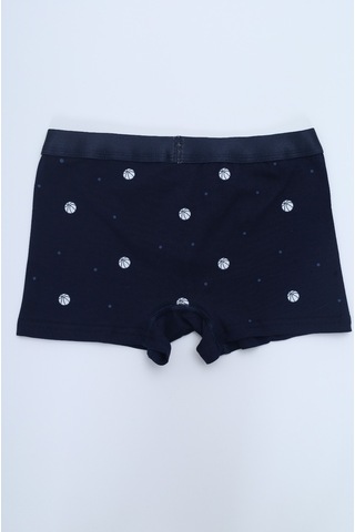 Toontoy Erkek Çocuk Baskılı Düz Desenli 4lü Paket Boxer Çok Renkli