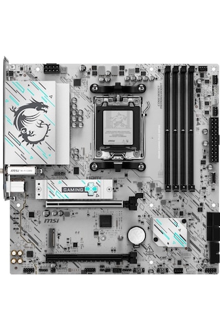 Msı B840m Gamıng Plus Wıfı6-e Ddr5 Amd B840 Am5 Soket Ddr5 Aaaa11msı0031